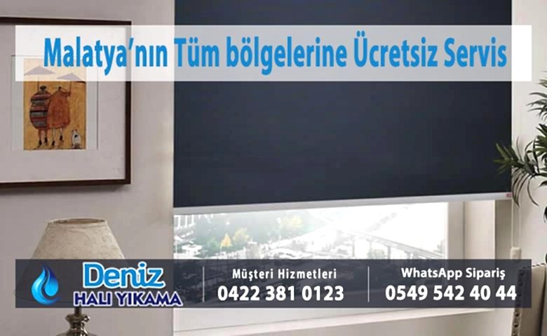 Malatya Stor Perde Yıkama