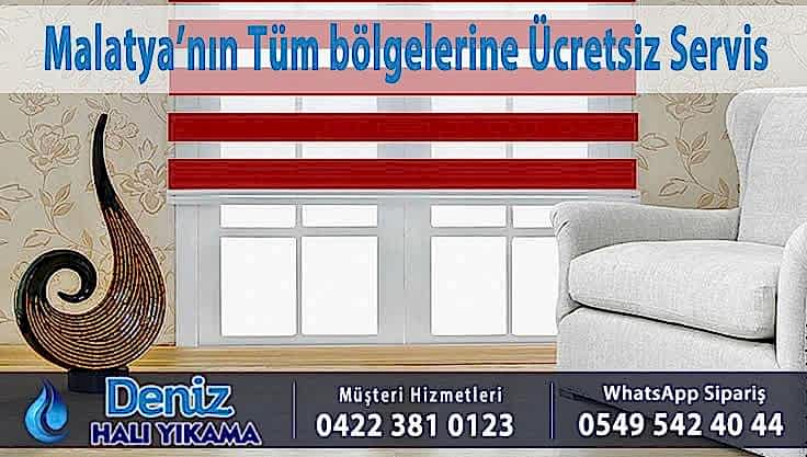 Malatya Zebra Perde Yıkama